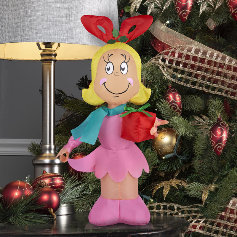 Bouée gonflable Gemmy Airdorable Cindy Lou Who 22 po