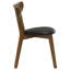 Chaise de salle à manger en bois Kanode noyer foncé-1620418351