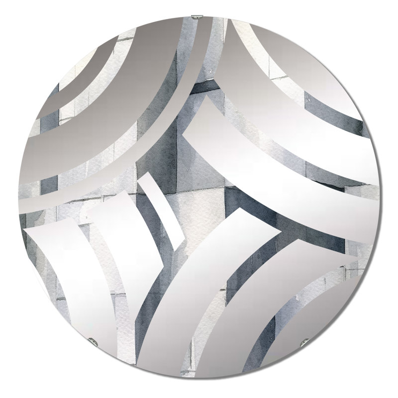 Miroir décoratif Faven, 23,6 po x 23,6 po