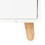 Armoire de rangement de salon à 4 couches, organisateur de coiffeuse avec supports pour sèche-cheveux, tiroirs et pieds surélevés pour une gestion efficace de l'espace