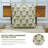 Artisan Floral Block Print Cushion Cover Boho Style Decorative Pillowcase for Living Room & Bedroom-107282464-107282480-107282488