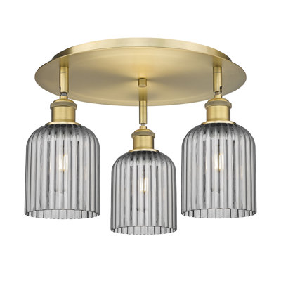 Plafonnier encastré 3 lumières 17 po Ballston