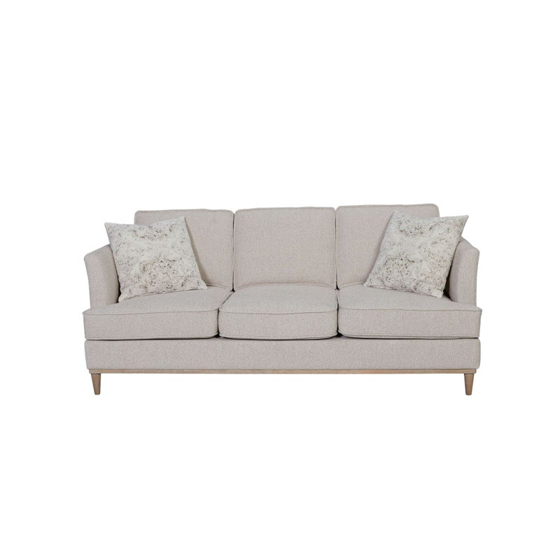 Sofa With 3 Reversable Cushions And 2 Pillows