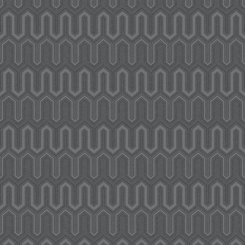 33' L x 21" W Wallpaper Roll, Black