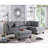 Reversible Sectional Sofa With Ottoman (Sectional)-65934337