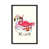 Black Floater Framed