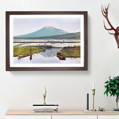 Mount Fuji from Kashiwabara by Kazumasa Ogawa - Picture Frame Painting Print