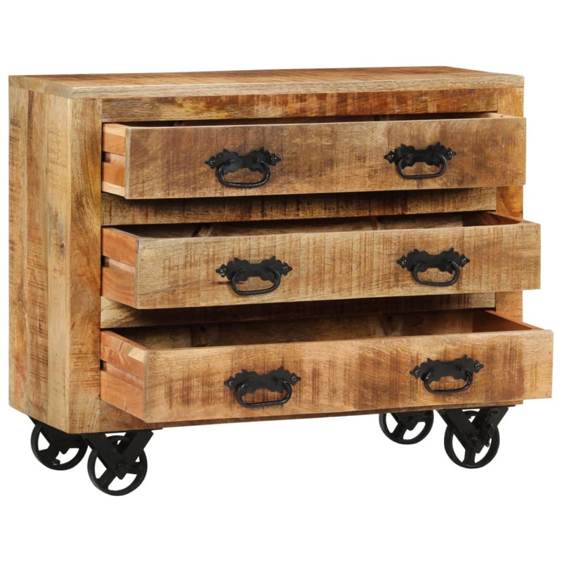 Keansburg 3 - Drawer Rectangle Accent Chest
