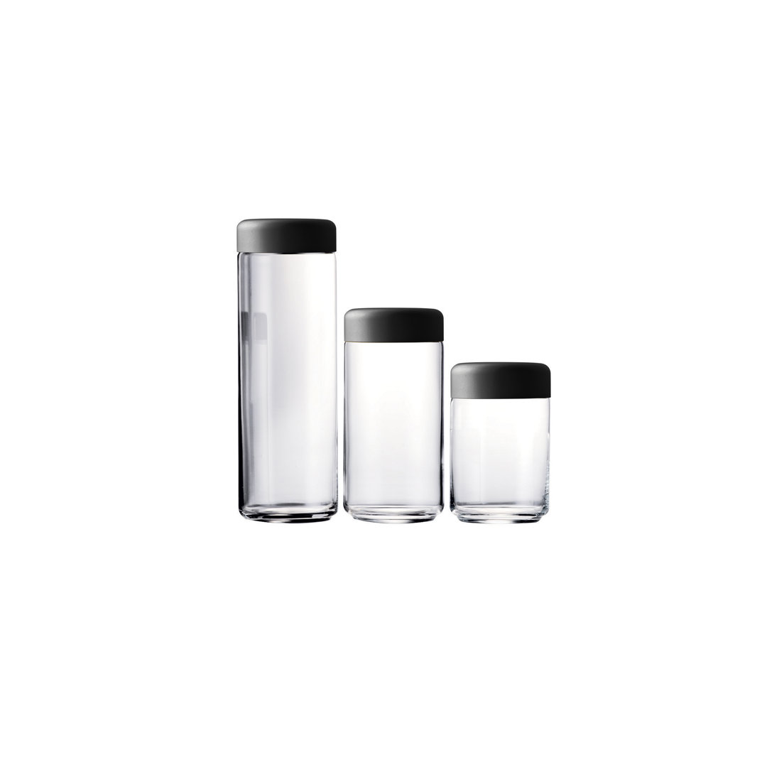 ATMOSFERA Stainless Steel Canister - Set of 3 MEPRA 