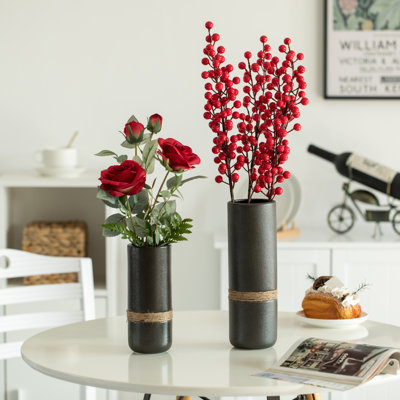 Ensemble de 2 vases de table en céramique 2 pièces Cafferkey