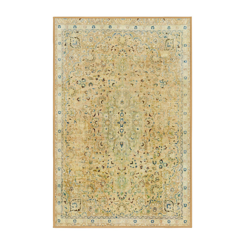 Abstract Indoor Rug, Rectangle 3' x 5'