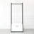 Closet With Metal Support - Stain , Extra Large Storage Capacity Walk-In Dresser Metal, Deep Compartments