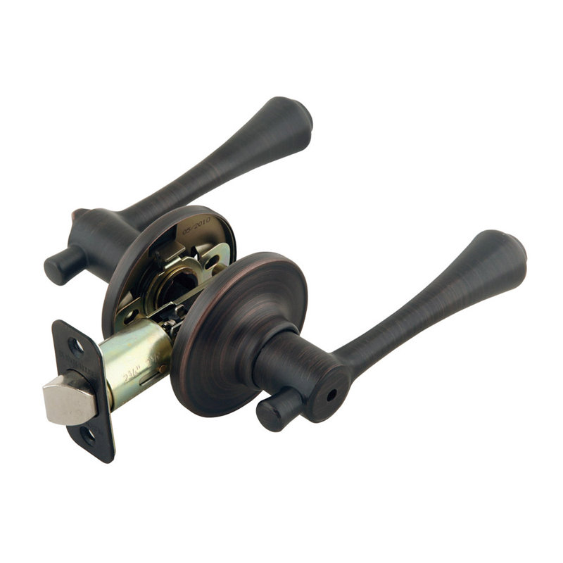 Levier de porte d'intimité Milliner, Chrome
