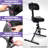 Liquid Stands Adjustable Backrest For Ls Ms1150 & Ms1092b – 1010–1220mm Height/depth, Spring Knob Adjustment, Built-in Guitar Holder – Compatible Piano Bench Support By Liquid Stands