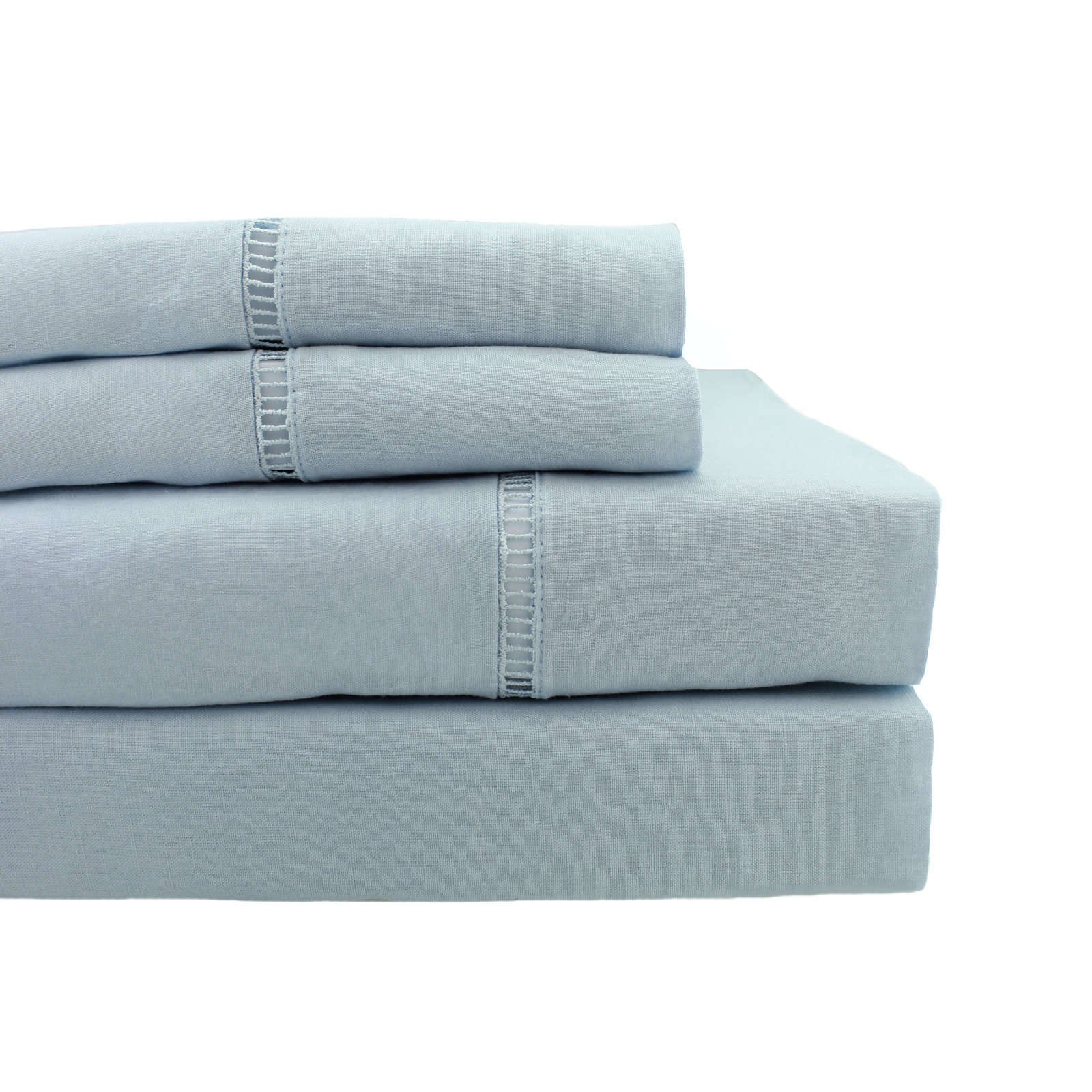 Briar 100% Linen Sheet Set, Full, Natural