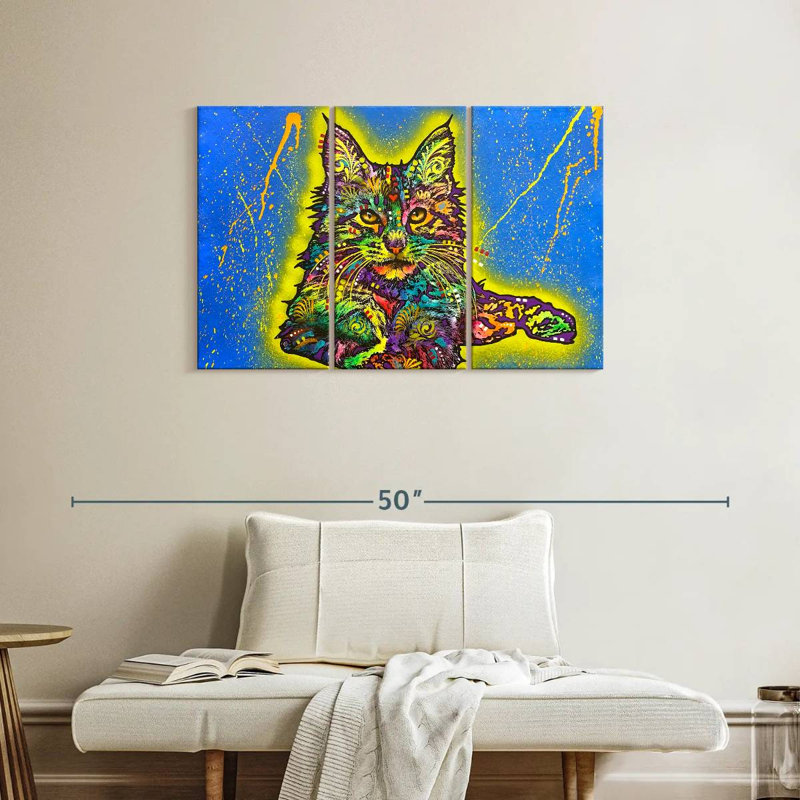 Maine Coon II, 24" H x 38" W