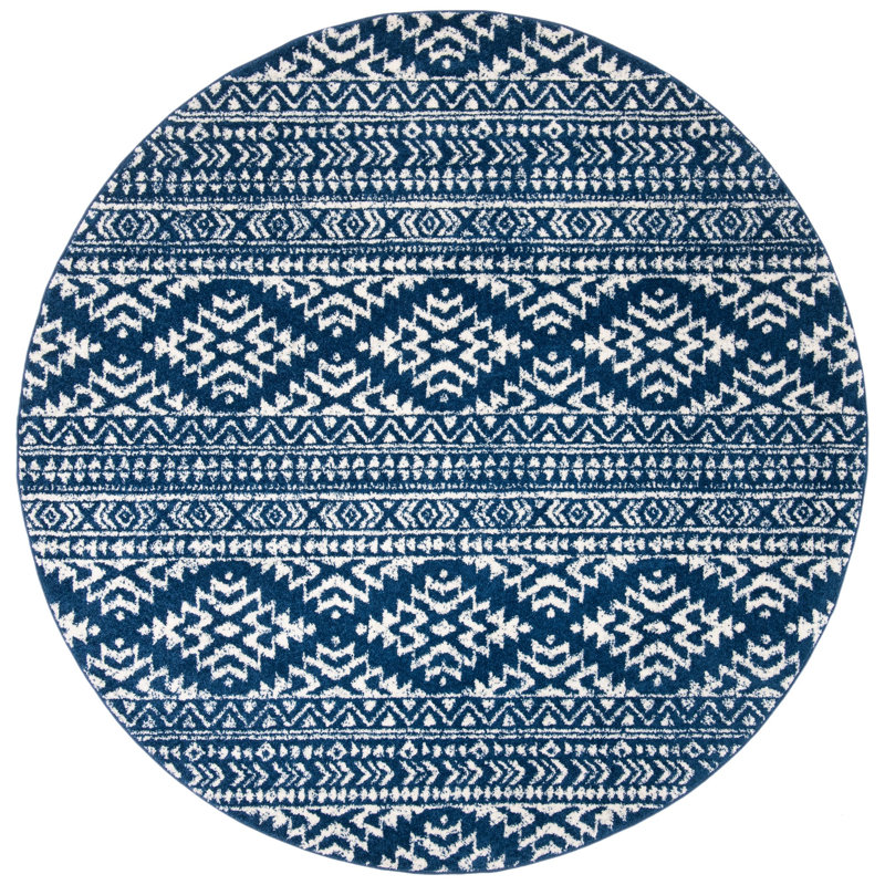 Remmers Tulum Performance Southwestern Rug, Round 3'