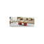Table basse ovale en bois avec rangement 45,3 po, plateau en noyer avec pieds rouges, table de salon Mid-Century moderne, mobilier d'appoint de style campagnard pour grands espaces, assemblage facile