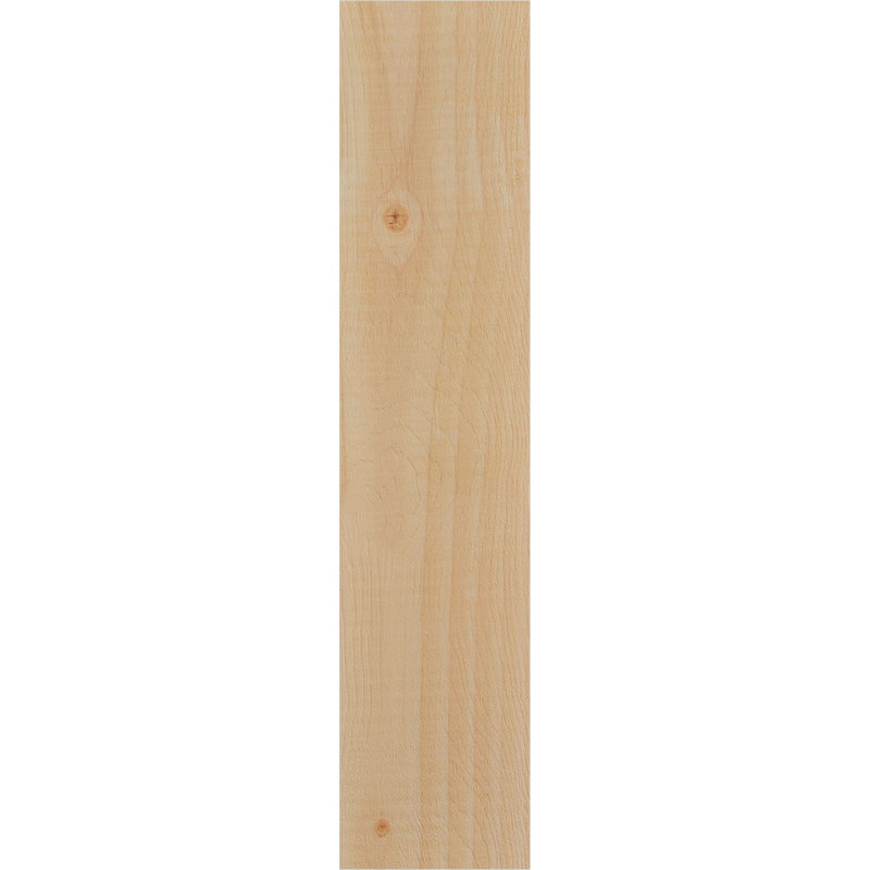 Corbeau Pescadero, H 16 po x l 3,5 po x P 8 po, Sapin de Douglas, Lisse