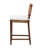 Bali & Pari Alise Handwoven Seagrass Counter Stool With Mahogany Wood Frame - Counter-Height Chair With Woven Back And Seat For Kitchen Island Or Home Bar, Earthy Brown-783464893