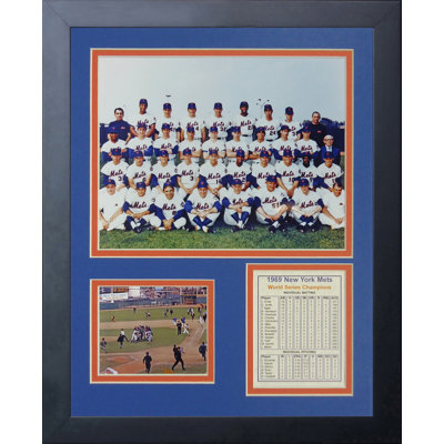 Souvenirs encadrée 1969 new york mets