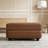 Faux Leather Ottoman-858650798