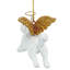 Maltese Dog Angel Holiday Ornament