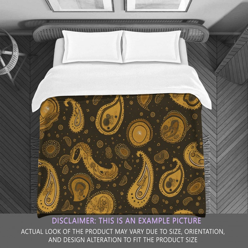Paisley Bedding, Twin Comforter