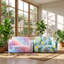 Twin 23.6 " Upholstered Convertible Sofa