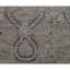 Wool Ikat Area Rug in Gray