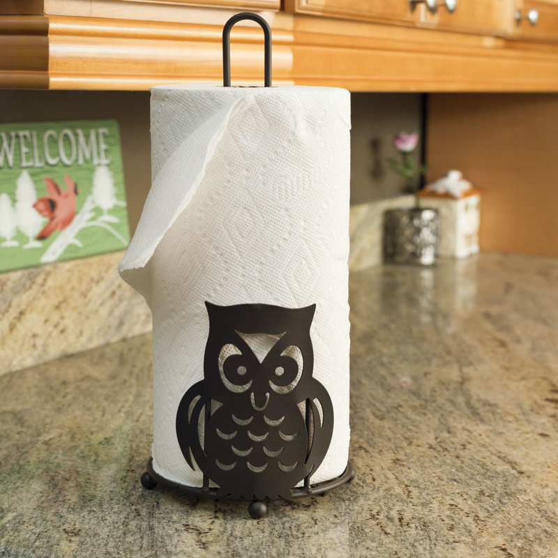 Porte-essuie-tout autoportant Steel Owl