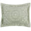 Ensemble de couvre-lit double / double en chenille 100% coton Rio Collection, literie traditionnelle avec couvre-lit médaillon touffeté et taies décoratives assorties, certifié OEKO-TEX, doux, respirant, lavable à la machine, toutes saisons, sauge-1749184488-1749184494