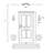 Arnetria 2 - Seeded Glass Outdoor Wall Lantern-22670248