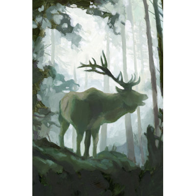 Elemental Animals II by Jacob Green - Painting