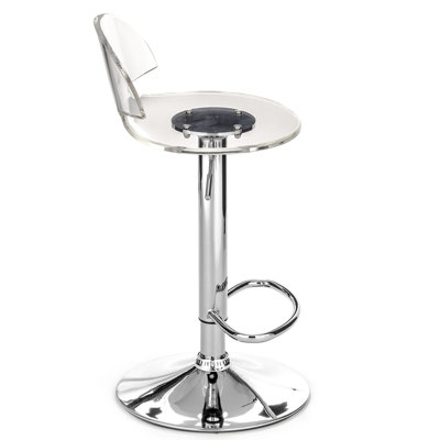 Patience Swivel Adjustable Height Bar Stool