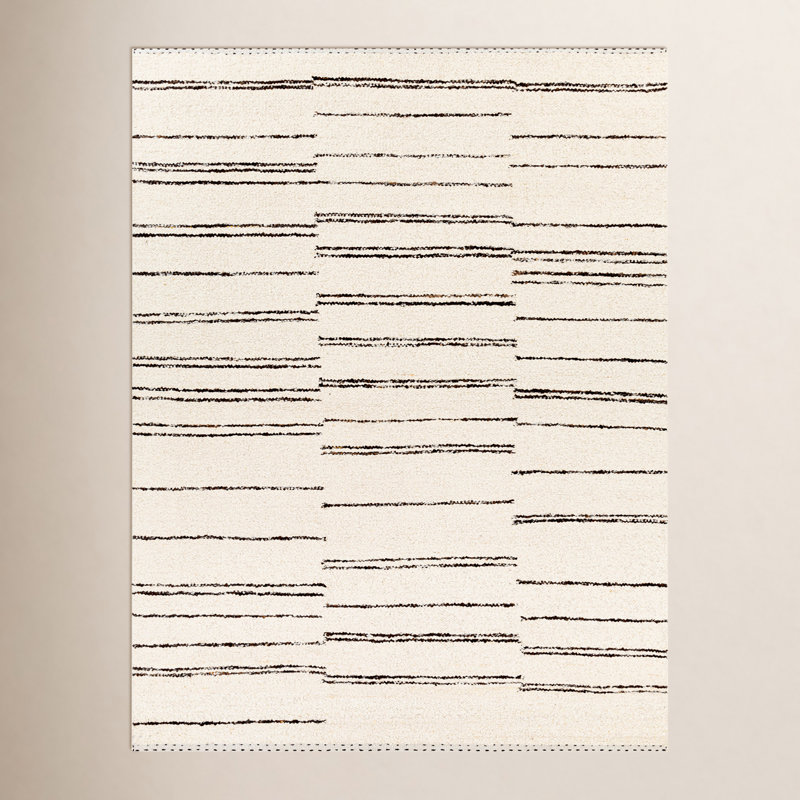 Machu Picchu Striped Area Rug, Rectangle 8' x 10'
