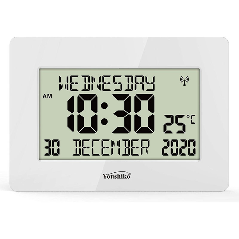 Wall Clock, White