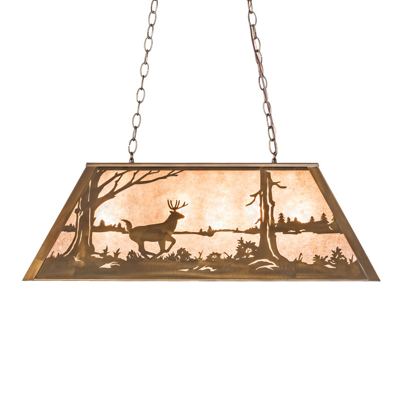 Rustic Lodge 6 - Light Pendant, Antique Copper