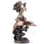 Figurine en bronze coulé à froid 8,27 pouces