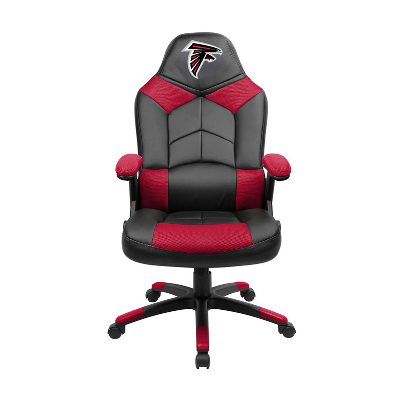 NFL Oversized Gaming Chair, Black/Red and Atlanta Falconsand