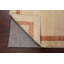 Tapis beige noué à la main de conception unique 2 pi 8 po x 8 pi 11 po