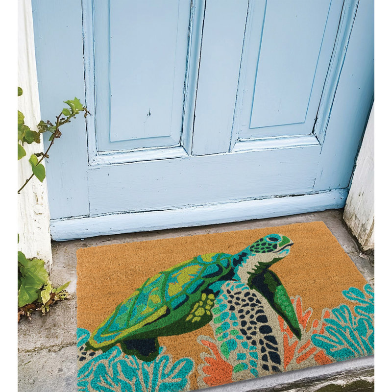 Paillasson coco - Tortue de mer