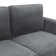 Ranjeeta 101" Wide Modular Sofa with Ottoman