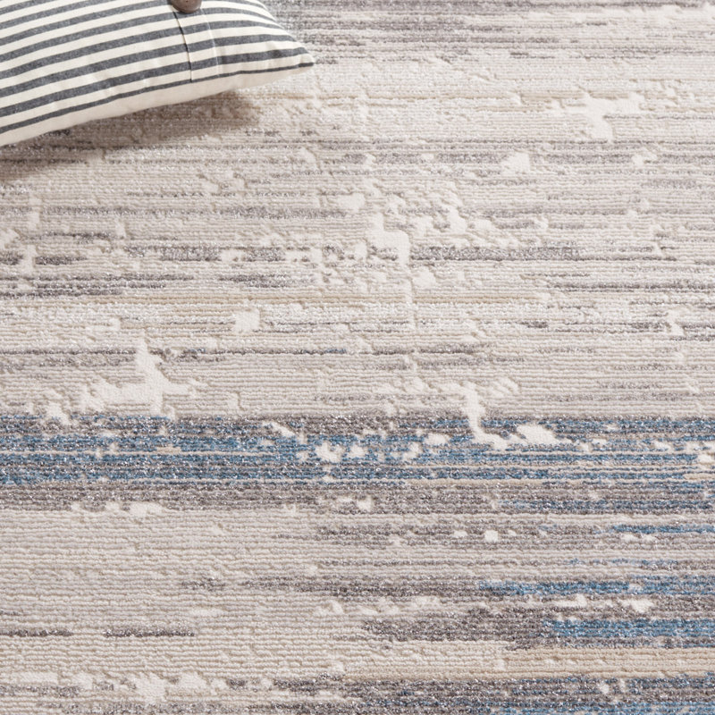 Whisper Performance Abstract Rug, Rectangle 8' x 10'