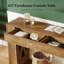 Table d'appoint élégante, console spacieuse, table de canapé