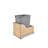 Rev-A-Shelf Pullout Trash Can with Soft-close Slides-88472277-88472279-65714260