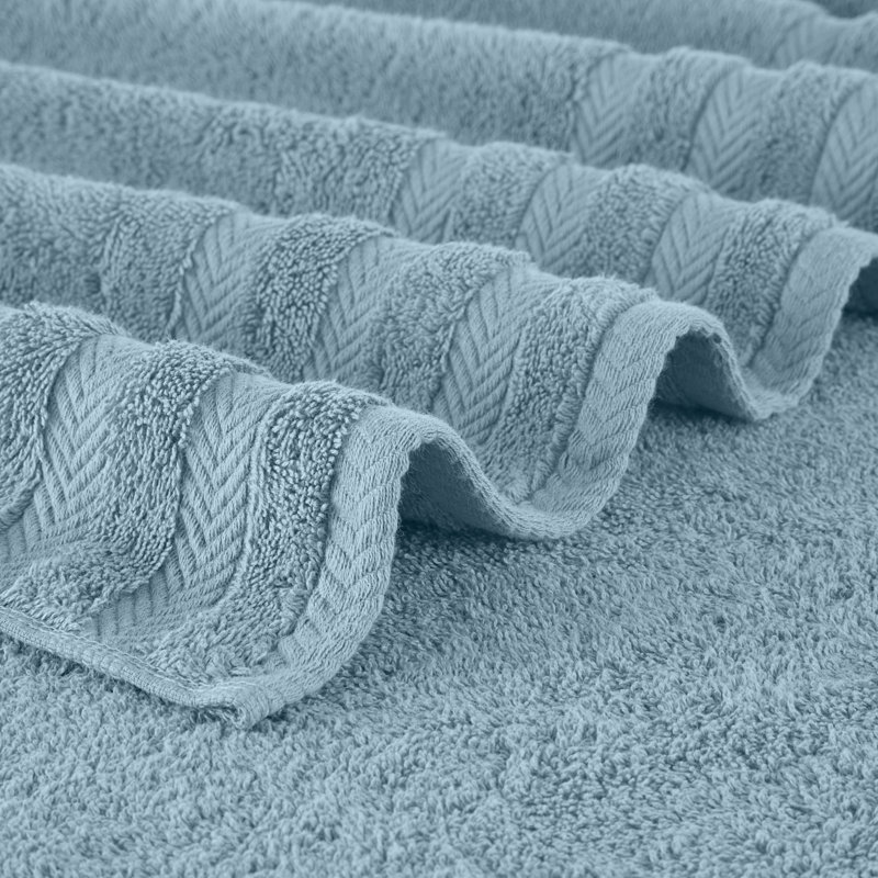 Drap 100% coton de qualité égyptienne Martex, Aigue-marine