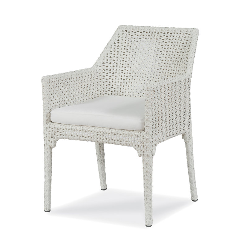 Tangier Outdoor Dining Armchair, Borneo, Beige 71627L22