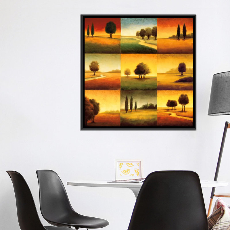 «Landscape Perspectives» par Gregory Williams - Impression sur toile tendue sur châssis tendue avec châssis, Pas de tapis