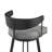 Ahzhane Modern Swivel Counter or Bar Height Barstool with Arms and Open Low Back in Iron with Wood and Faux Leather-1668952781-1668952780